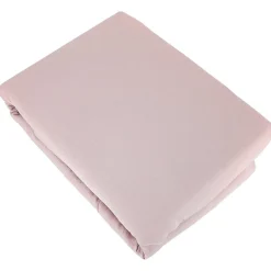 Parure 240x220 cm MILA polyester micro lavée rose poudré 3 pièces