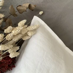 Parure 240x220 cm MILA polyester micro lavée rouge terracotta 3 pièces