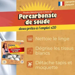 Percarbonate de soude doses 20 x 20g Starwax Fabulous
