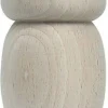 Pied de lit boule H. 100 mm x ø68 mm brut