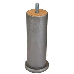 Pied de lit design H. 150 mm x ø 50 mm