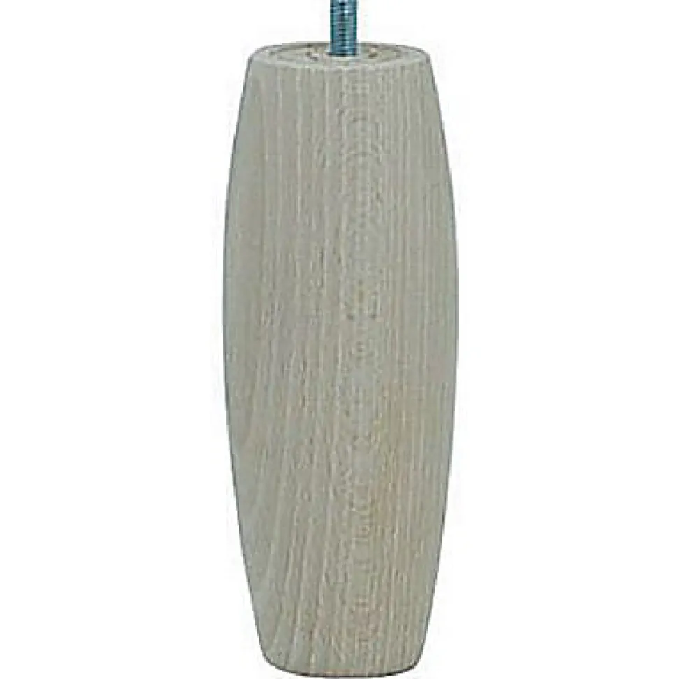 Pied de lit olive H. 150 mm x ø58 mm brut