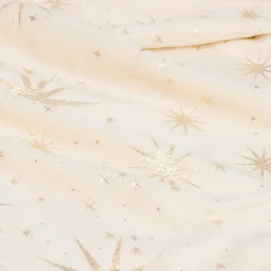 PLAID ETOILE OR MAGI 130X180CM - Atmosphera