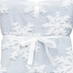 Plaid flocon malou 130x180cm - feeric lights & christmas