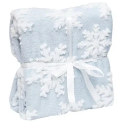 Plaid flocon malou 130x180cm - feeric lights & christmas