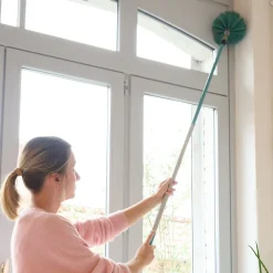 Poignée télescopique GoodHome plastique et acier L.1,5m