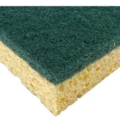 Éponge à récurer vendue par 10 multi-usages L.13 x l.8,4 x ep.2,4 cm