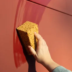 Éponge biseautée gros travaux lessivage murs et plafonds, décollage papier peint Gerlon