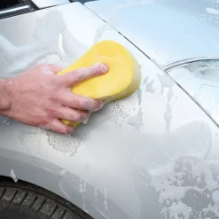 Éponge de nettoyage pour voiture non abrasive L.21 x l.6.5 x ep.11.2 cm