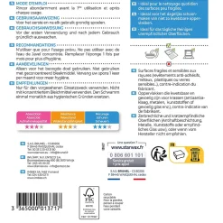 Éponge grattante pour les surfaces peu fragiles, Starwax vendue par 6 pièces