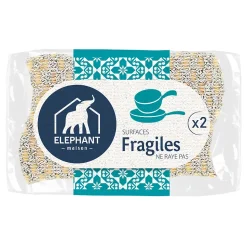 Éponge grattante surfaces fragiles Elephant