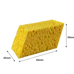 Éponge gros travaux biseautée non abrasif L.8.2 x l.5 x ep.4.2 cm