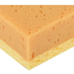 Éponge synthétique abrasive double face marron L.14 x l.5 x ep.9.5 cm