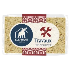 Éponge très absorbante pour travaux Elephant