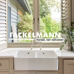 Éponge Végétale Multi-Surfaces fragiles Fackelmann Tecno