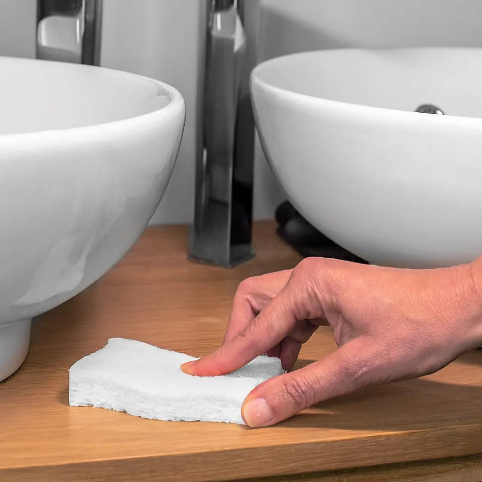 Éponges grattantes nettoyage doux salle de bain x2 Elephant