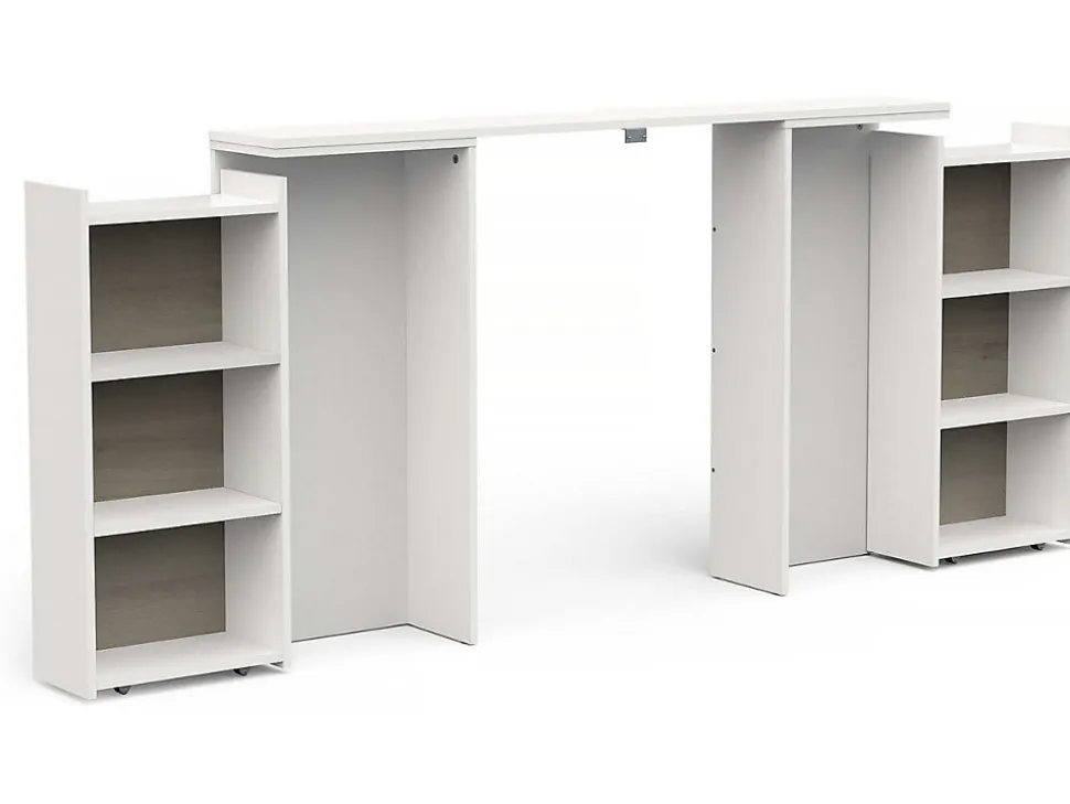 Pont de lit 6 niches " Clyde" Blanc