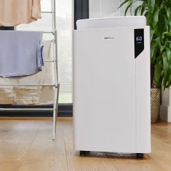 Pro Breeze Déshumidificateur 20ljour avec mode séchage des vetements, capteur d'humidité