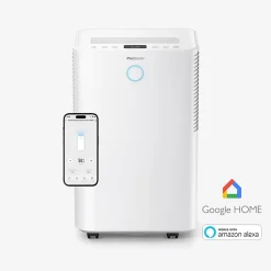 Pro Breeze Déshumidificateur 20ljour omnidry avec mode linge et contrôle via application intelligente pour pièce jusqu'à 35 m²