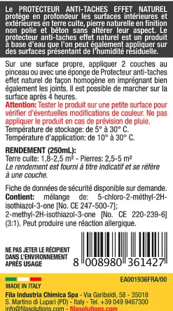 Protecteur anti-taches effet naturel Fila 250ml