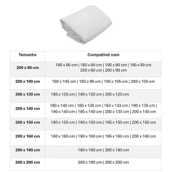 Protecteur étanche Matelas Taille 200 x 150 cm Hauteur 30 cm