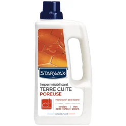 Protection anti-taches tomettes et terres cuites Starwax 1L