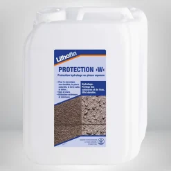 Protection W - Imprégnation hydrofuge pour les pierres naturelles - Lithofin - 5 L