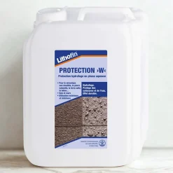 Protection W - Imprégnation hydrofuge pour les pierres naturelles - Lithofin - 5 L