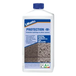 Protection W - Imprégnation hydrofuge pour les pierres naturelles - Lithofin - 1 L