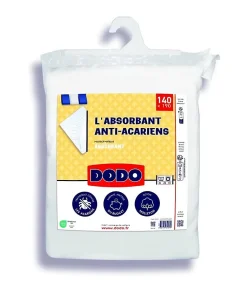 PROTEGE MATELAS L'ABSORBANT - ANTI ACARIENS - COTON - 140x190 cm - DODO