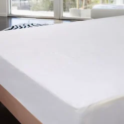 Protège matelas absorbant Songe en coton 160x200 cm