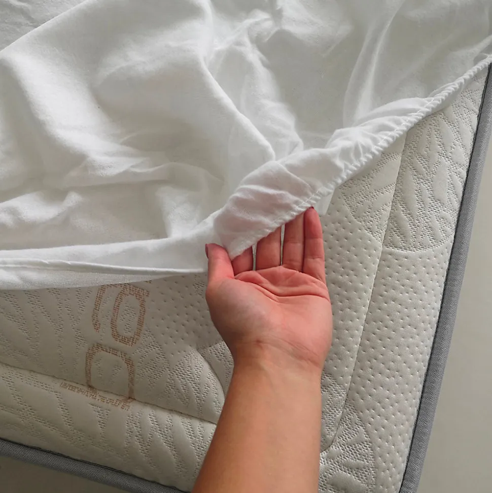 Protège matelas absorbant Songe en coton 180x200 cm
