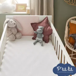 Protège Matelas Bébé Anti Acariens - Alèse Imperméable - Bouclette 100% coton - Silencieux et Absorbant - Oeko Tex