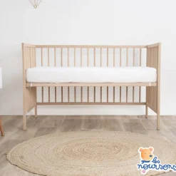 Protège Matelas Bébé Bamboo - Alèse Imperméable - Doux - Sans traitement chimique - Respirant et Silencieux