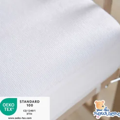 Protège Matelas Bébé Bamboo - Alèse Imperméable - Doux - Sans traitement chimique - Respirant et Silencieux