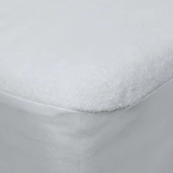 Protège matelas imperméable en éponge coton bonnet 30 cm 200x200 cm SENSAFE