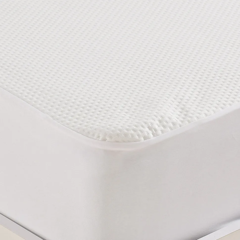 Protège matelas imperméable en bambou/polyester bonnet 30 cm 80x200 cm SENSAIR