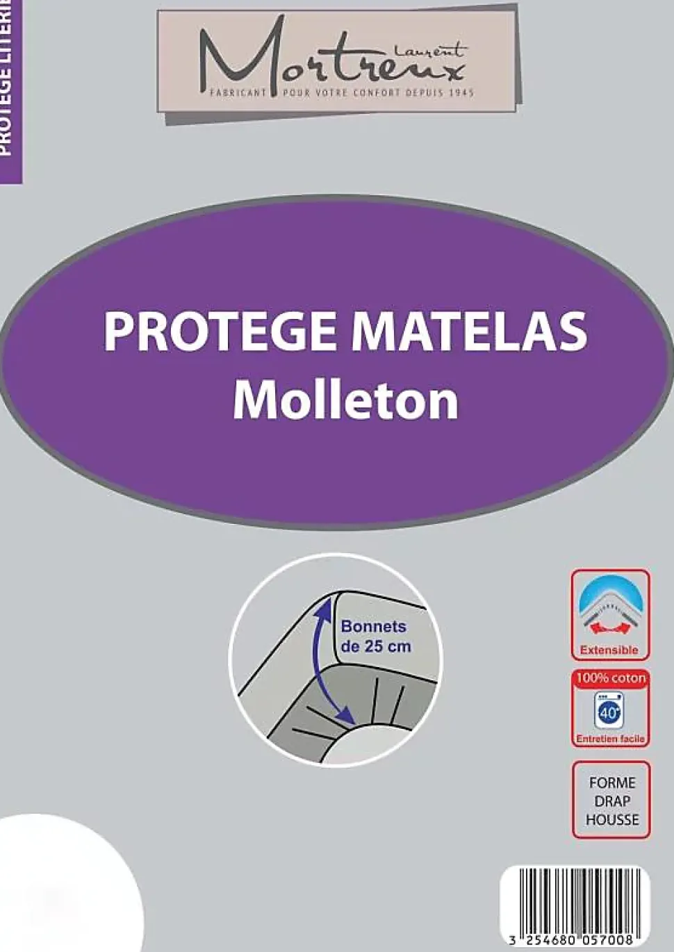 Protège Matelas Molleton 180X200 - 5703