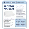 Protège Matelas 180x200 Imperméable Lavable, Respirant et Silencieux Convient