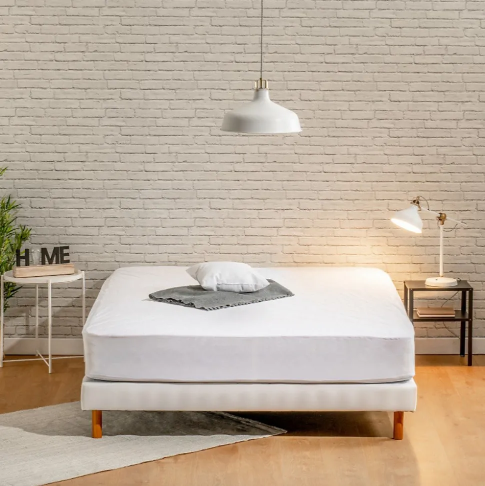 Protège matelas 90x190cm Imperméable Antitaches