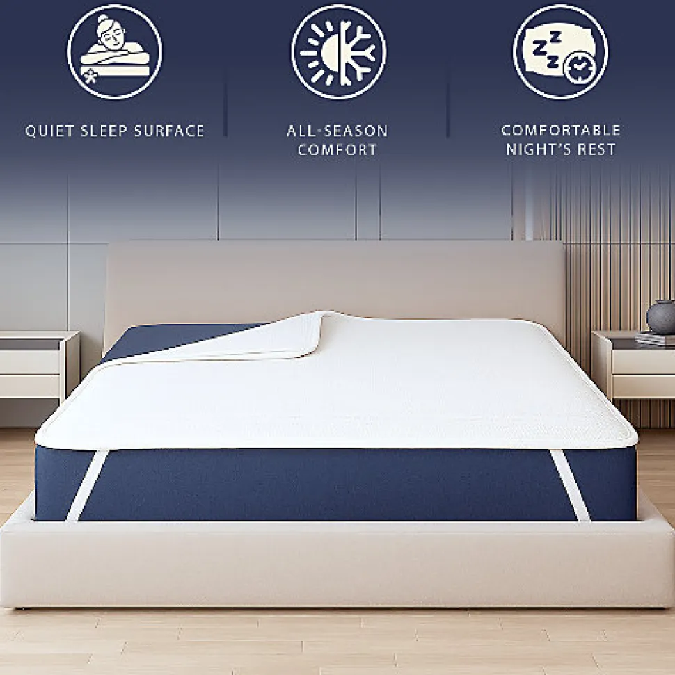Protège-Matelas Imperméable 80x190 cm avec Élastiques