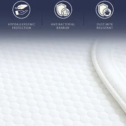 Protège-Matelas Imperméable 80x190 cm avec Élastiques