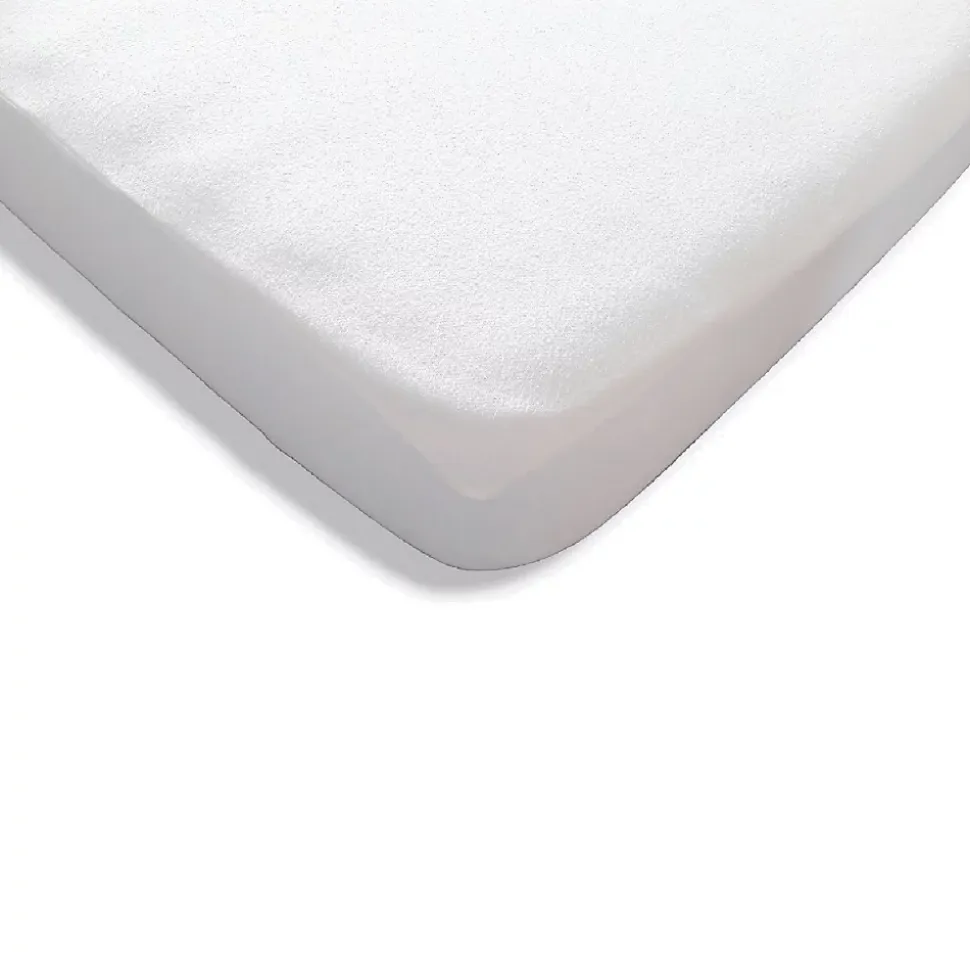 Protège-matelas imperméable en coton et PVC bonnets 30 cm 80x190cm