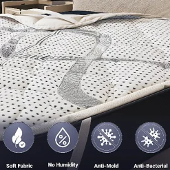 Protège-matelas 80x190 cm avec élastiques