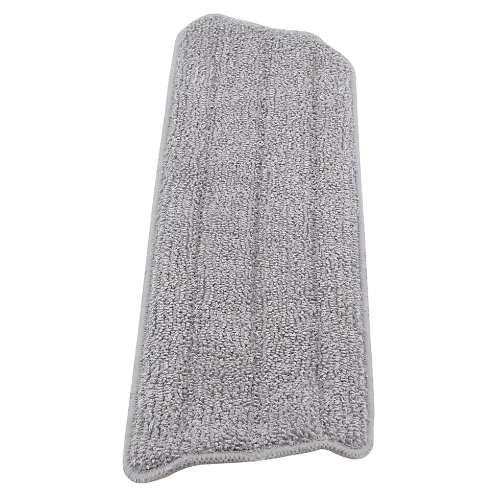 Recharge pour balai serpillère microfibre avec vaporisateur GoodHome gris l.41cm