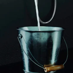 Robinet WC HYGIÈNE INTIME 2 eaux NOIR mat en laiton Kibath