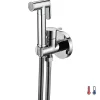 Robinet WC HYGIÈNE INTIME 2 eaux Chrome brillant en laiton Kibath