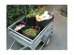 Sac à végétaux noir 270L 65x65x65 cm