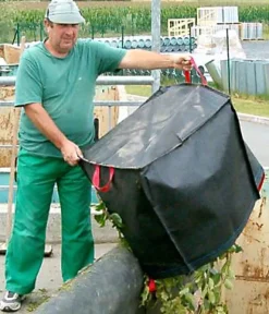 Sac à végétaux noir 270L 65x65x65 cm