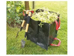Sac à végétaux noir 270L 65x65x65 cm